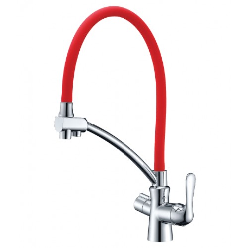 Смеситель для кухни с подключением к фильтру с питьевой водой COMFORT – LM3070C-Red