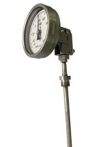 Термометр биметаллический показывающий с поворотно-откидным корпусом