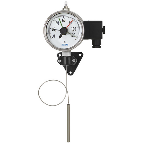 Манометрический термометр с микропереключателем и капилляром 70-8xx