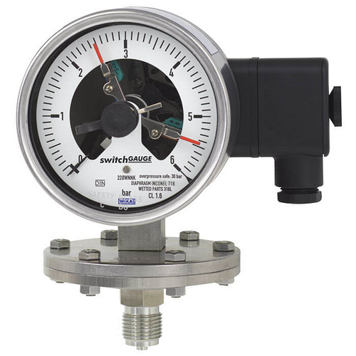 Manómetro de presión diferencial - 712.15.160, 732.15.160 - WIKA