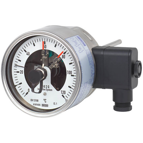 Биметаллический термометр с электроконтактами TGS55