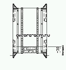 Прямоугольные гибкие вставки DS-EX