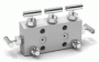 Пятивентильные клапанные блоки серии C с межцентровым расстоянием 54 мм