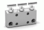 Трехвентильные клапанные блоки серии C с межцентровым расстоянием 110 мм